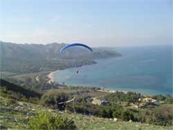 parapente en Corse St Florent